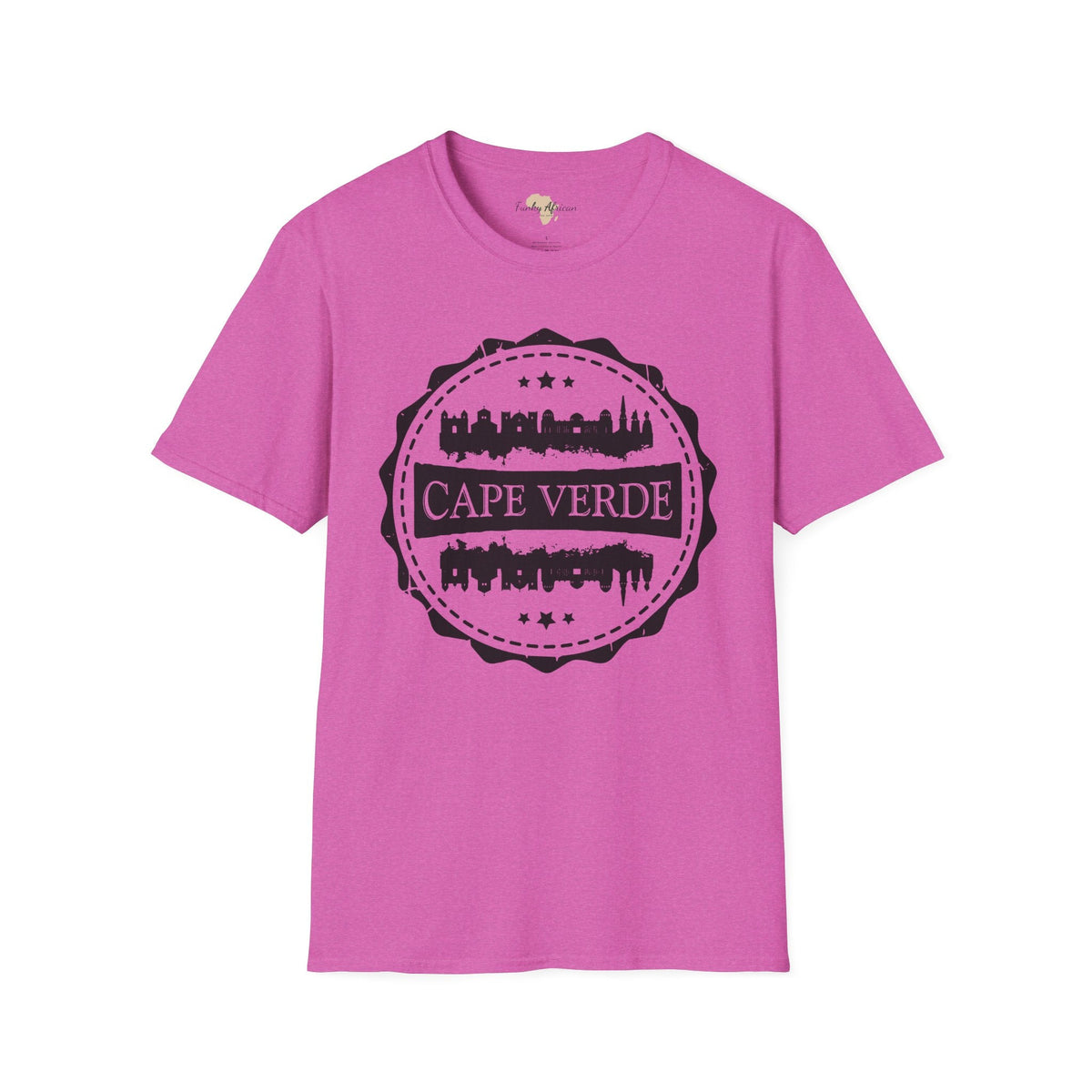 Cabo Verde Stamp unisex tee Funky African
