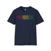 Guinea text unisex softstyle tee Funky African