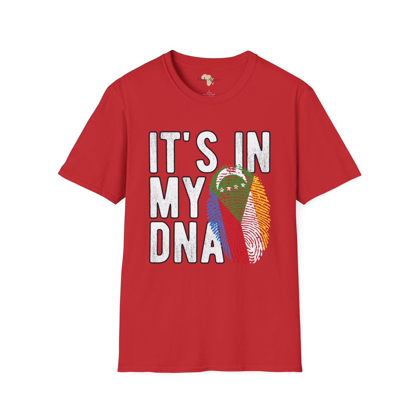 it's in my DNA unisex tee - Comoros