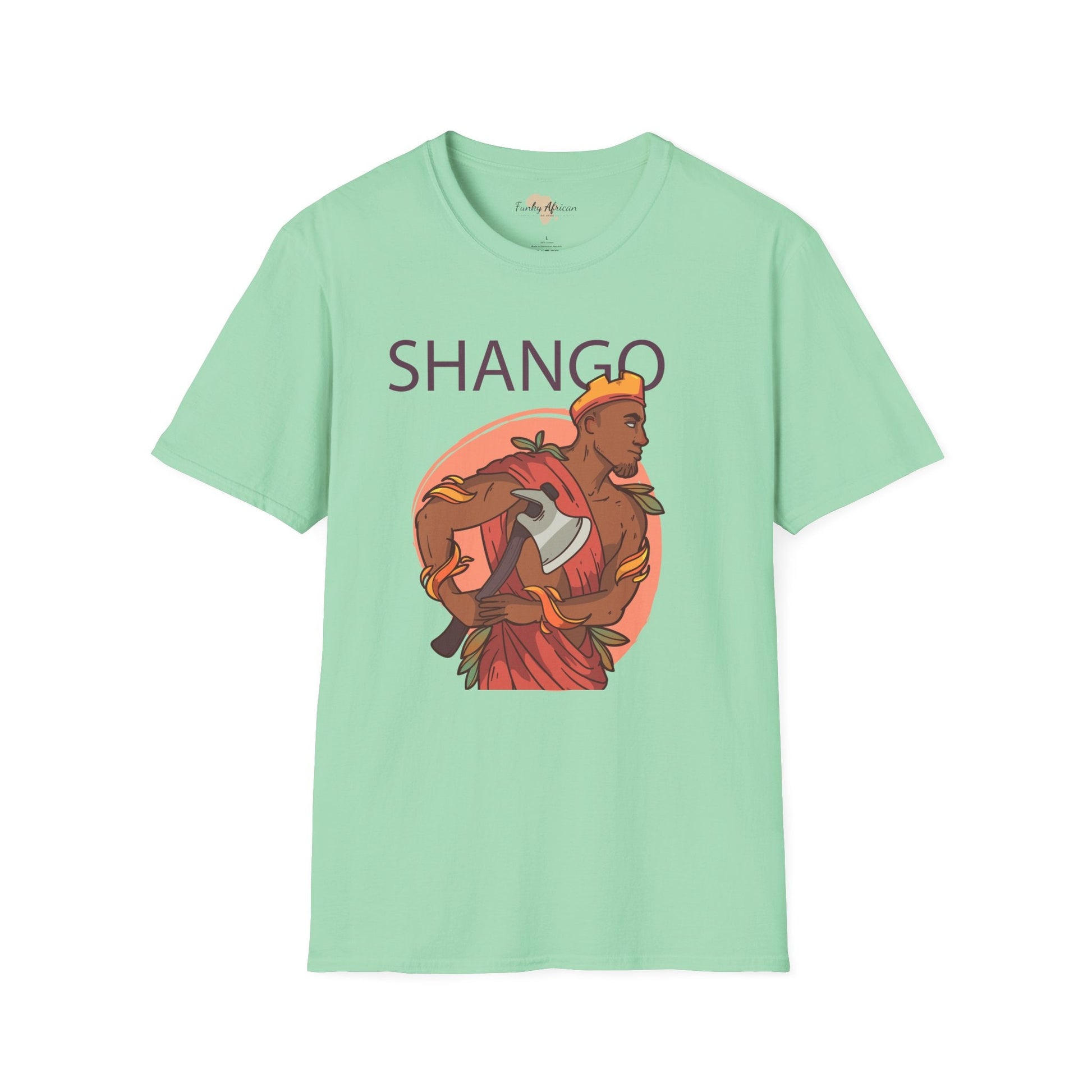 Shango unisex softstyle tee Funky African