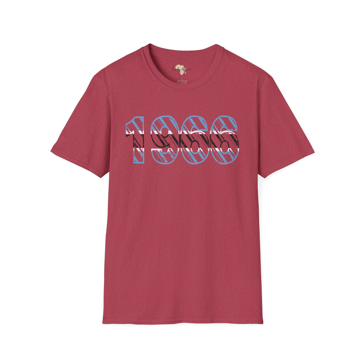 Botswana year unisex softstyle tee Funky African