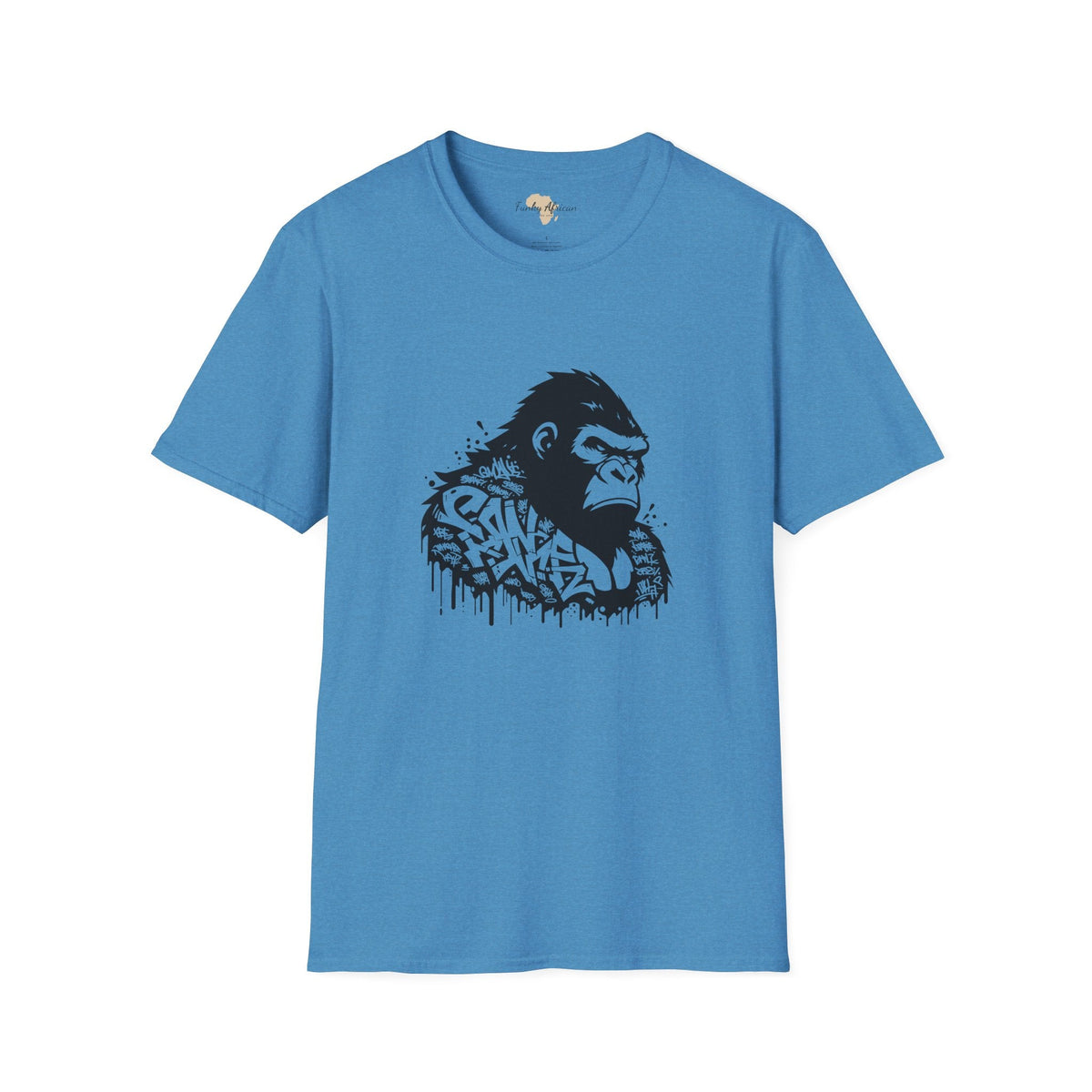King Gong graffiti unisex softstyle tee Funky African