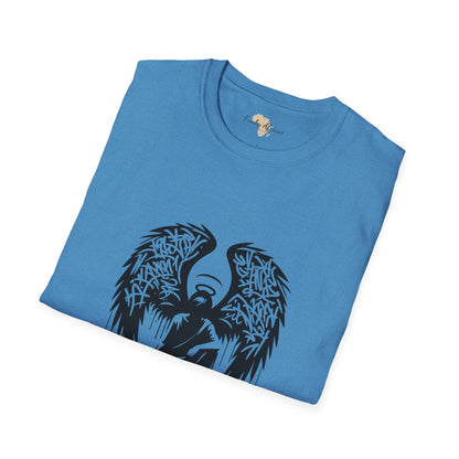 Angel graffiti unisex softstyle tee