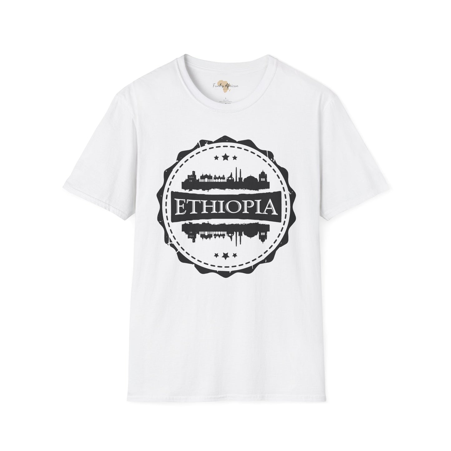 Ethiopia Stamp unisex tee