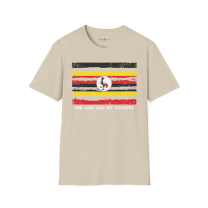 Uganda strip unisex softstyle tee