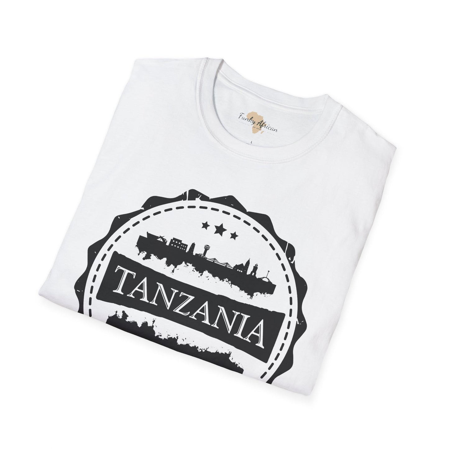 Tanzania Stamp unisex tee