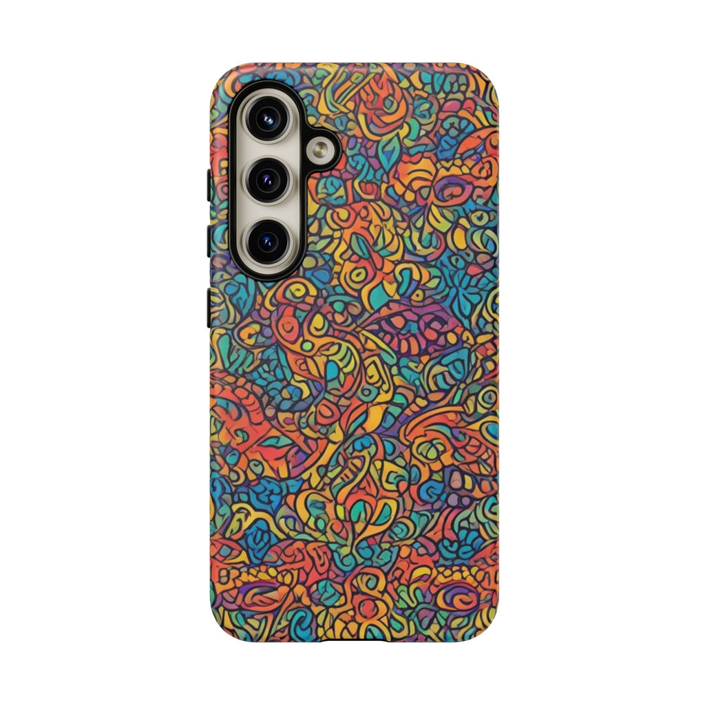 African Print Samsung Galaxy Tough Case Funky African