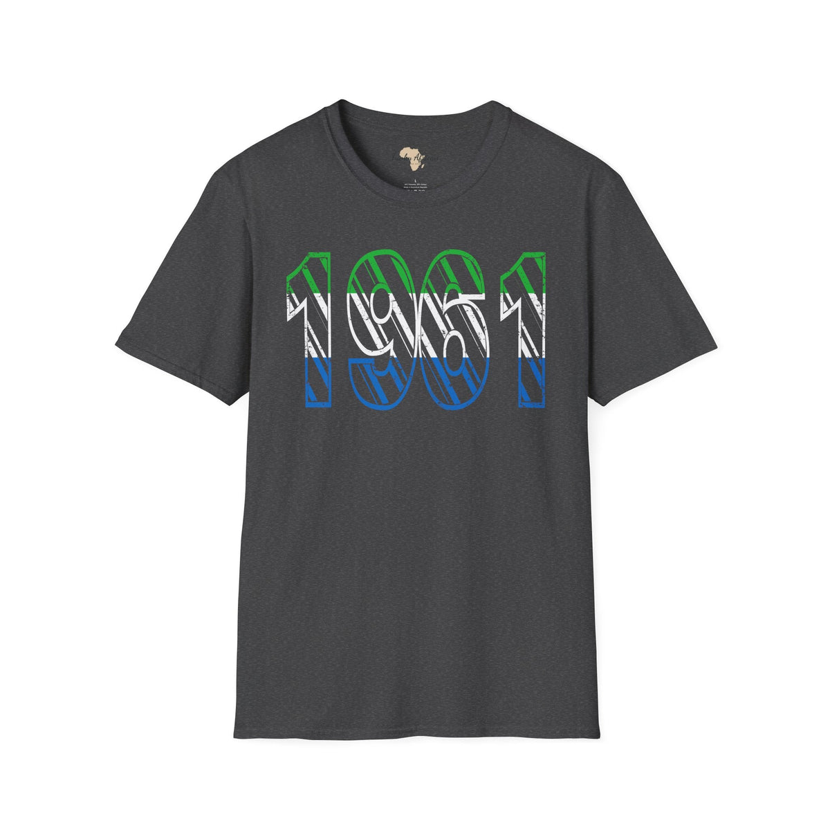 Sierra Leone year unisex softstyle tee Funky African