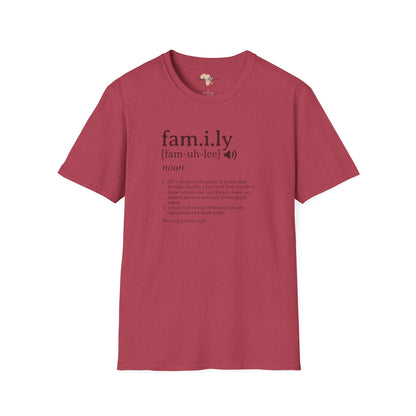 Family unisex softstyle tee