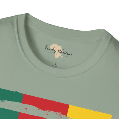 Cameroon strip unisex softstyle tee