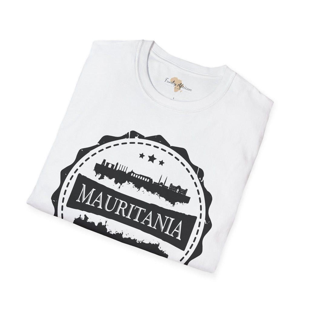 Mauritania Stamp unisex tee Funky African