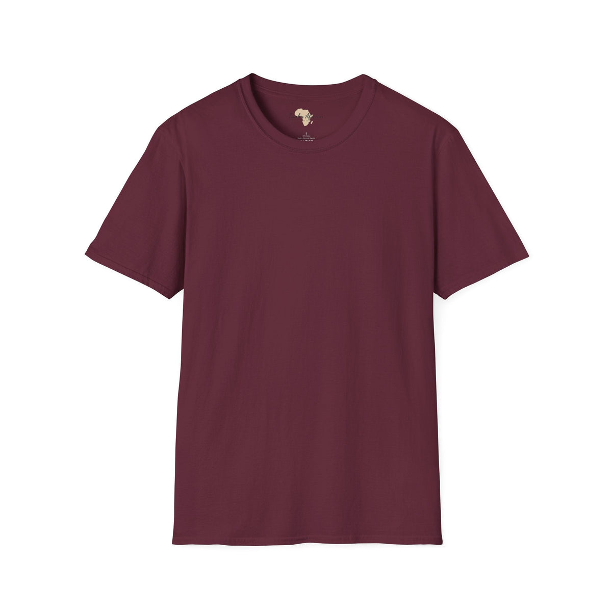 Blank unisex softstyle tee Funky African