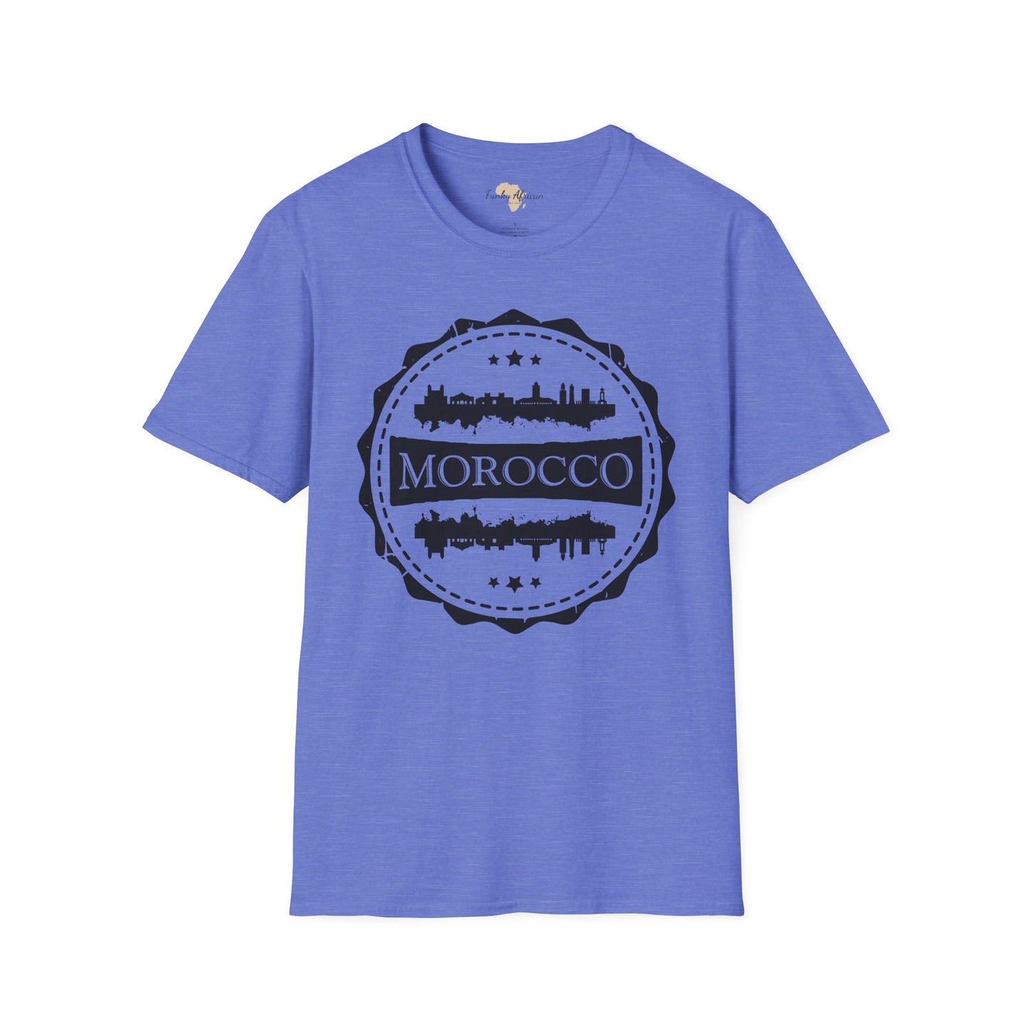 Morocco Stamp unisex tee