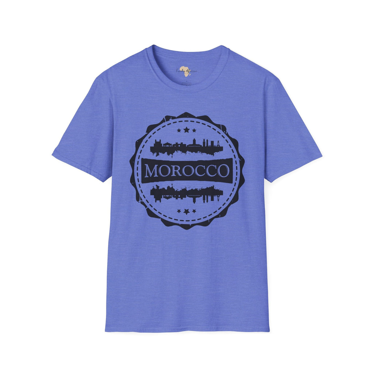 Morocco Stamp unisex tee Funky African