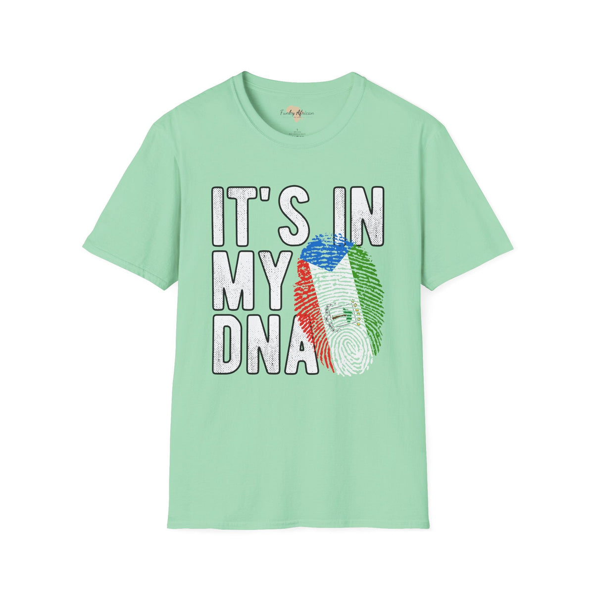 it's in my DNA unisex tee - Equatorial Guinea Funky African