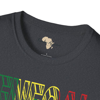 Senegal text unisex softstyle tee