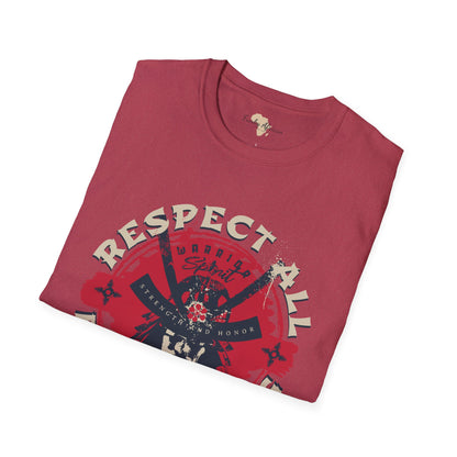 Respect all unisex softstyle tee