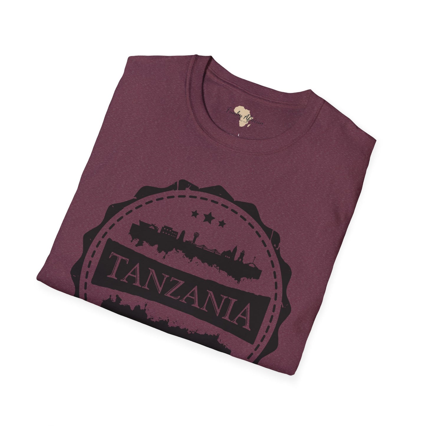 Tanzania Stamp unisex tee