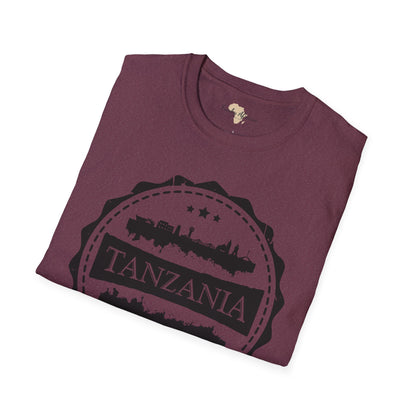 Tanzania Stamp unisex tee