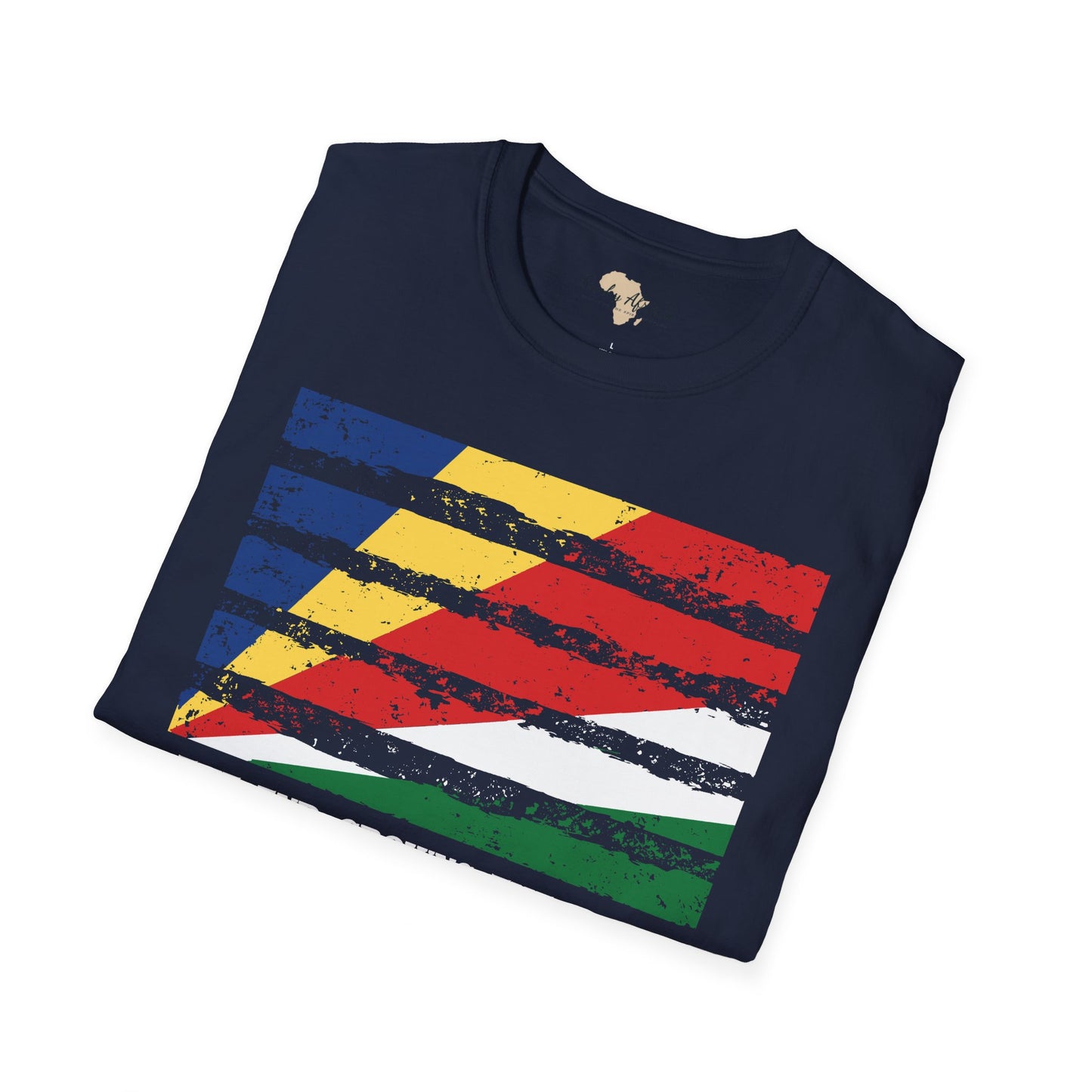 Seychelles strip unisex softstyle tee