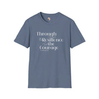 Through struggle unisex softstyle tee Printify