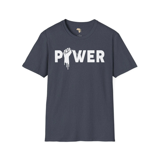 Power unisex softstyle tee Funky African