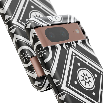 African Print Google Pixel Tough Cases