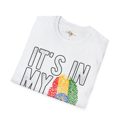 it's in my DNA unisex tee - Ethiopia