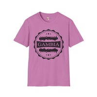 Gambia Stamp unisex tee Funky African