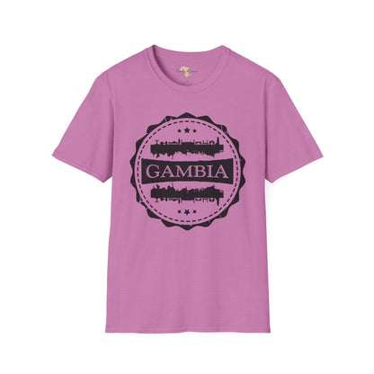 Gambia Stamp unisex tee