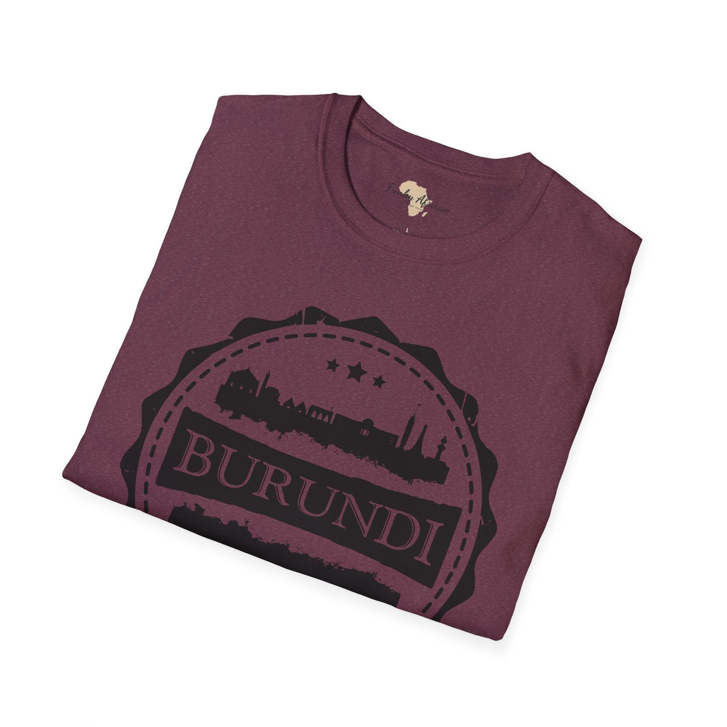 Burundi Stamp unisex tee