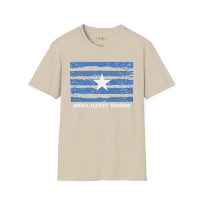 Somalia strip unisex softstyle tee