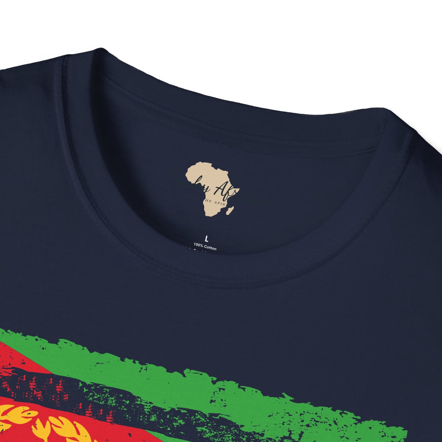 Eritrea strip unisex softstyle tee