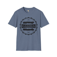 Gambia Stamp unisex tee Funky African