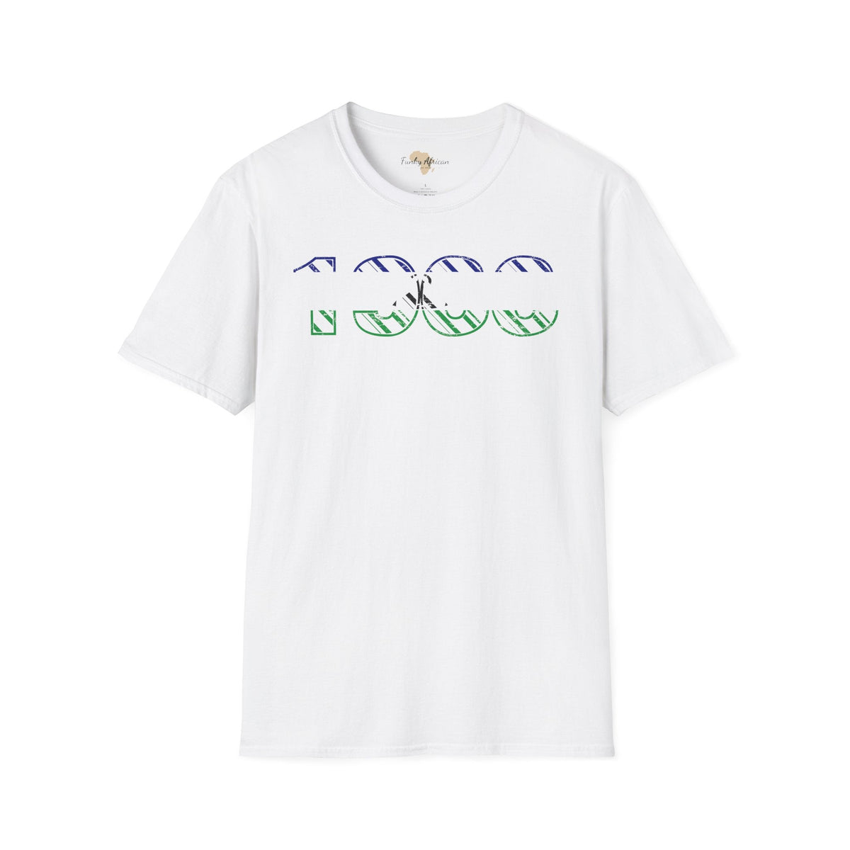 Lesotho year unisex softstyle tee Funky African