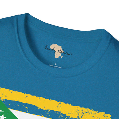 Comoros strip unisex softstyle tee