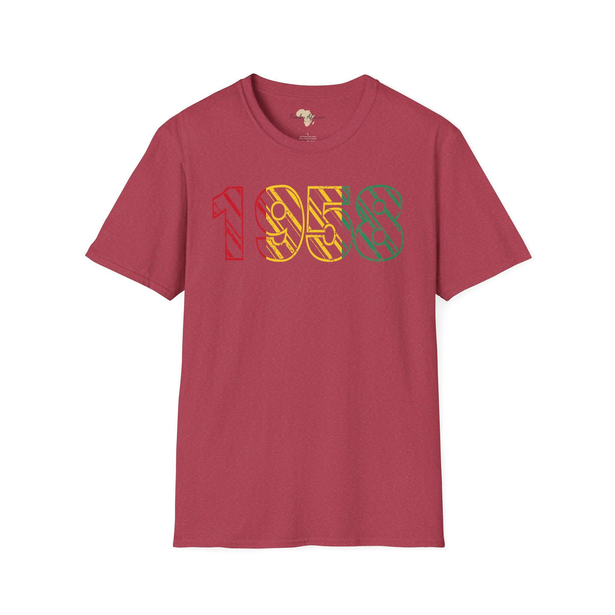 Guinean year unisex softstyle tee Funky African