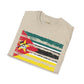 Mozambique strip unisex softstyle tee Funky African