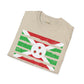 Burundi strip unisex softstyle tee Funky African