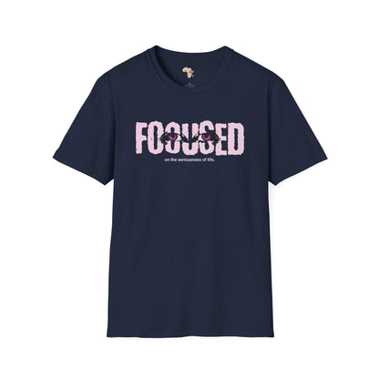 Focused unisex softstyle tee