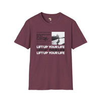 Lift up your life unisex tee Funky African