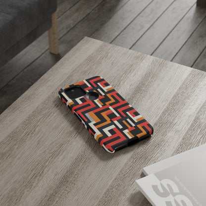 African Print Google Pixel Tough Cases