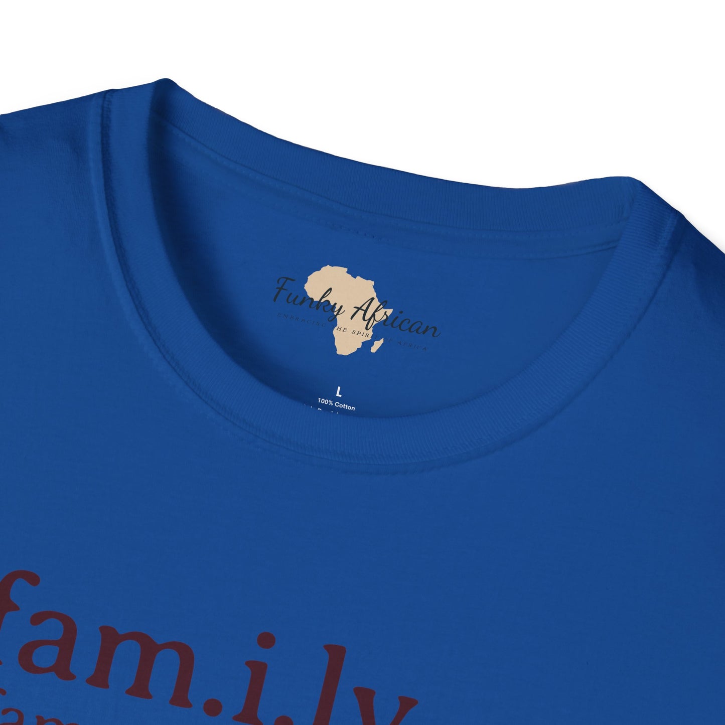 Family unisex softstyle tee