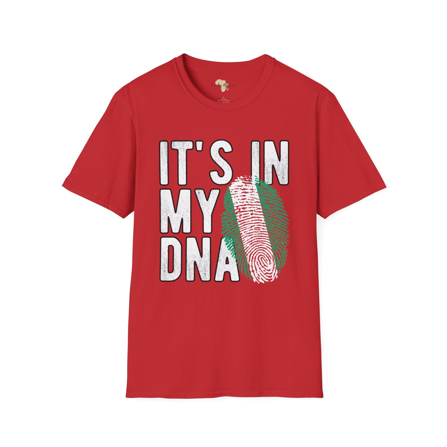 it's in my DNA unisex tee - Nigeria