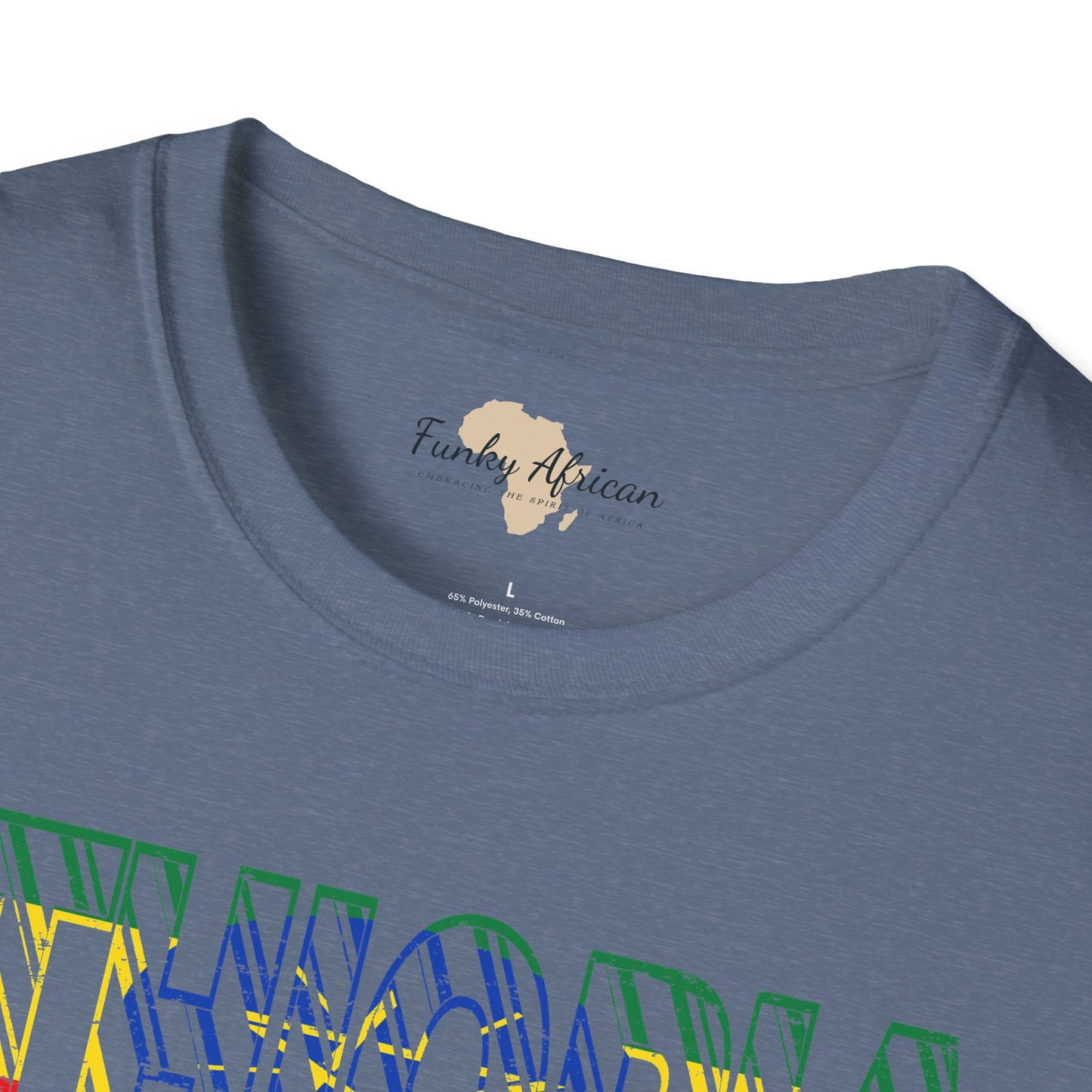 Ethiopia text unisex softstyle tee