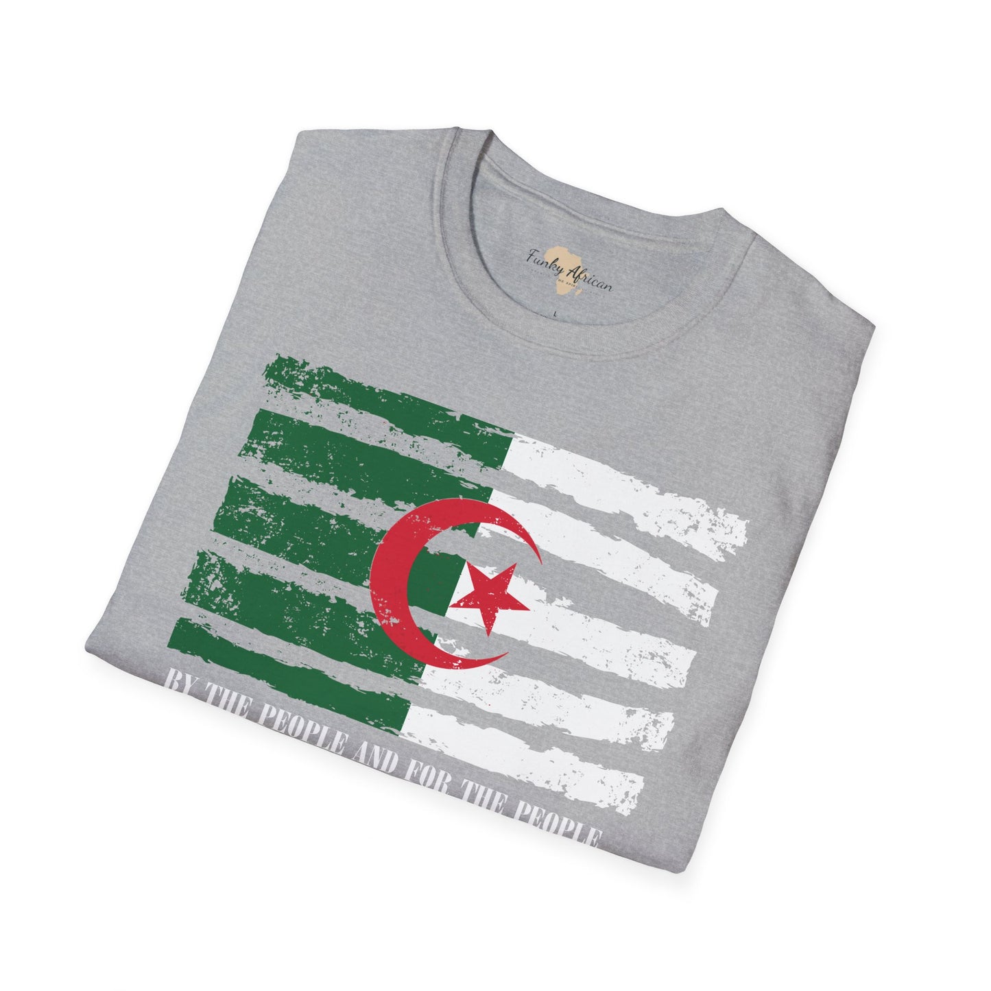 Algeria strip unisex softstyle tee