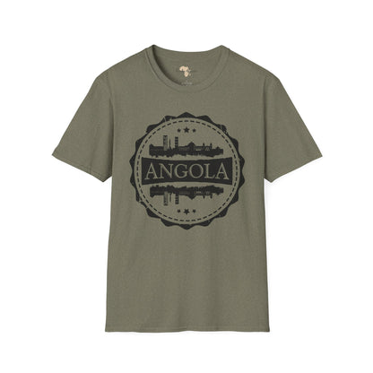 Angola Stamp unisex tee