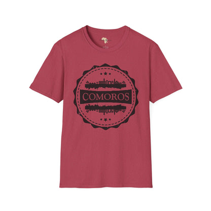 Comoros Stamp unisex tee