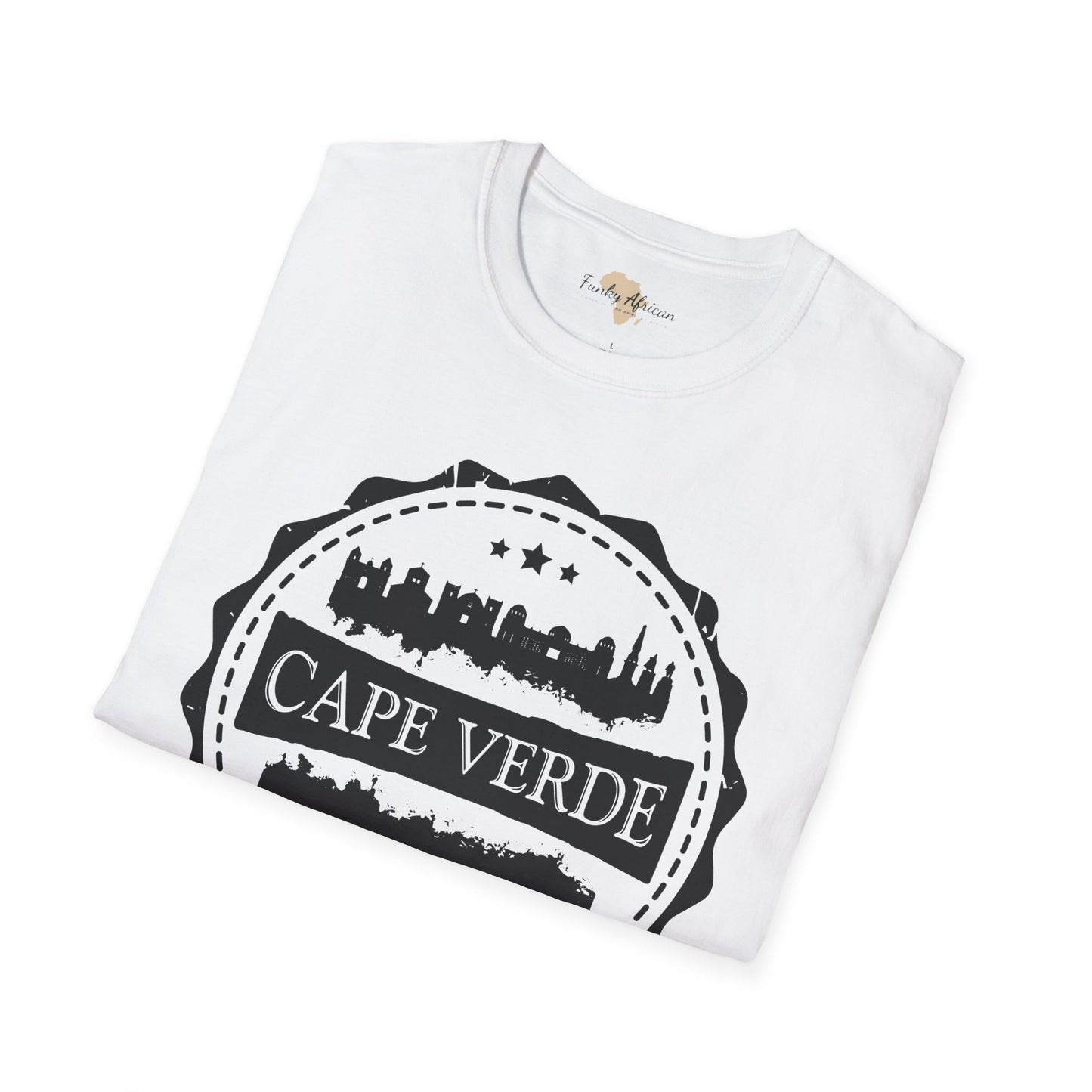 Cabo Verde Stamp unisex tee