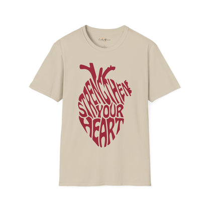 Strengthen your heart unisex softstyle tee